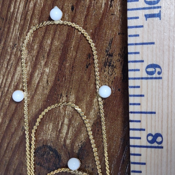 Vintage Hobe Triple Chain Necklace - Picture 8 of 9